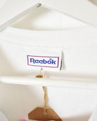 White Reebok T-Shirt - Large