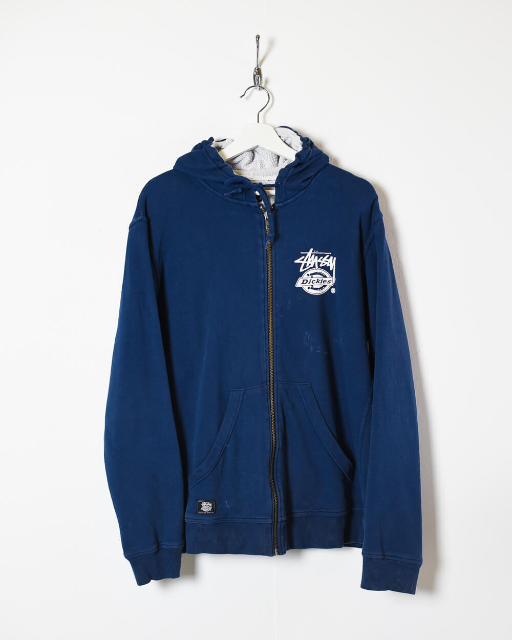 Stussy X Dickies Zip-Through Hoodie - Large