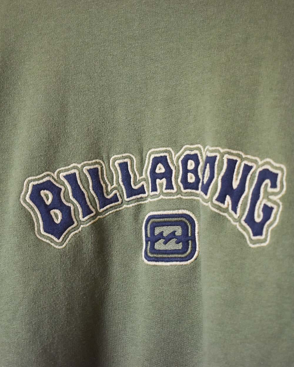 Khaki Billabong Sweatshirt - Small