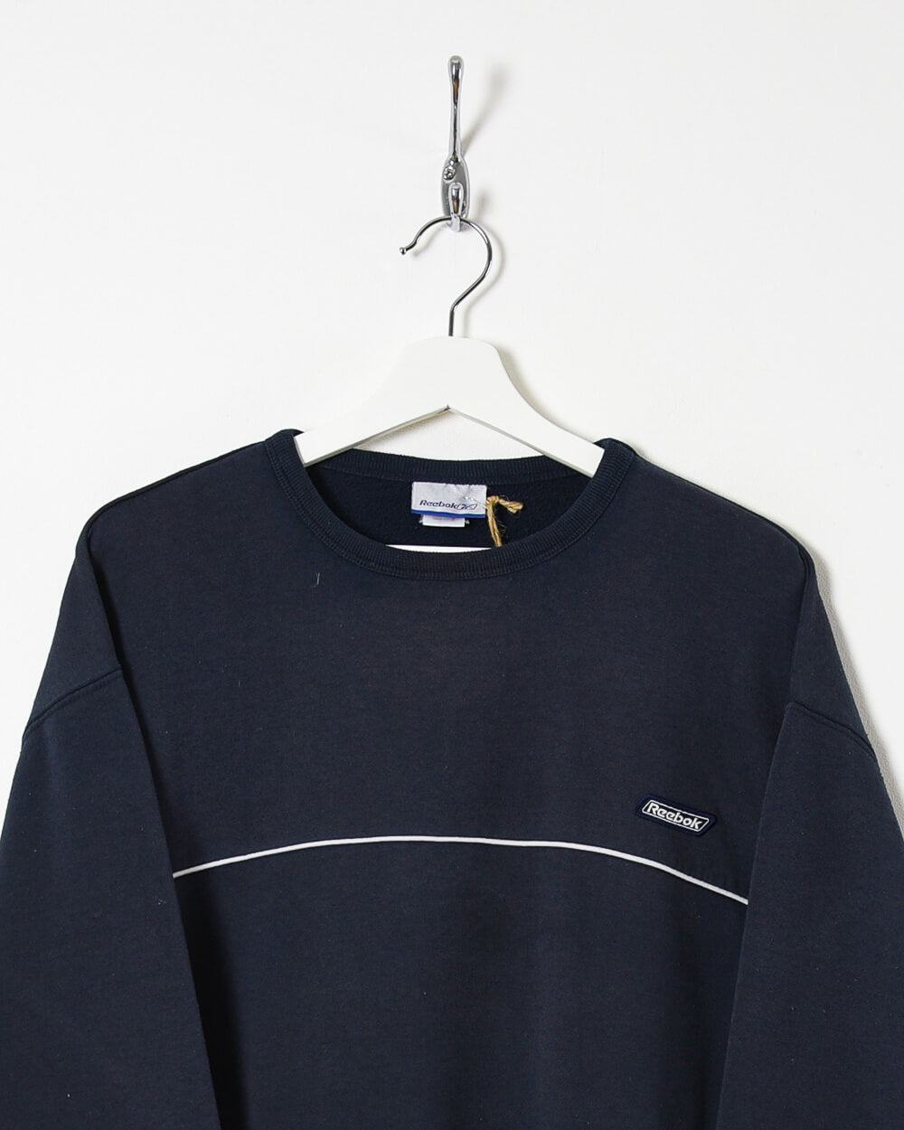 Navy Reebok Sweatshirt - Large