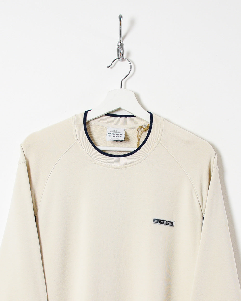 Neutral Adidas Sweatshirt - Medium