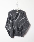 Grey Angelo Knitted Sweatshirt - Small