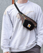 Black Carhartt Reworked Bum Bag  