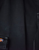 Black Dickies Double Knee Carpenter Cargo Trousers - W34 L30