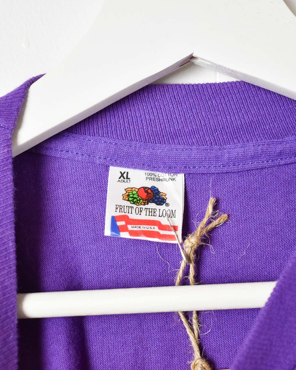 Vintage 00s Purple Flower Of Life Single Stitch T-Shirt - X-Large