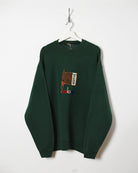 Green Guess Jeans in Colour Sweatshirt - X-Large
