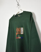 Green Guess Jeans in Colour Sweatshirt - X-Large