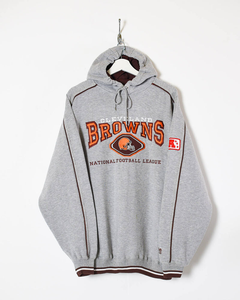 Vintage 90s Cotton Mix Stone NFL Cleveland Browns Hoodie - X-Large– Domno  Vintage