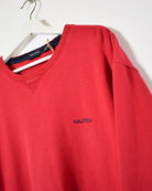 Red Nautica Sweatshirt - XX-Large