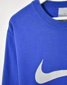 Blue Nike Sweatshirt - Small