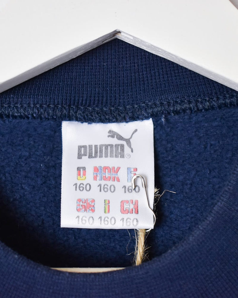 Navy Puma Sweatshirt - X-Small