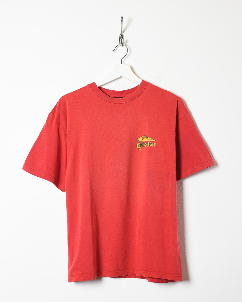 Red Quiksilver T-Shirt - Small