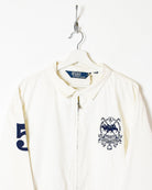 White Ralph Lauren Harrington Jacket - X-Large