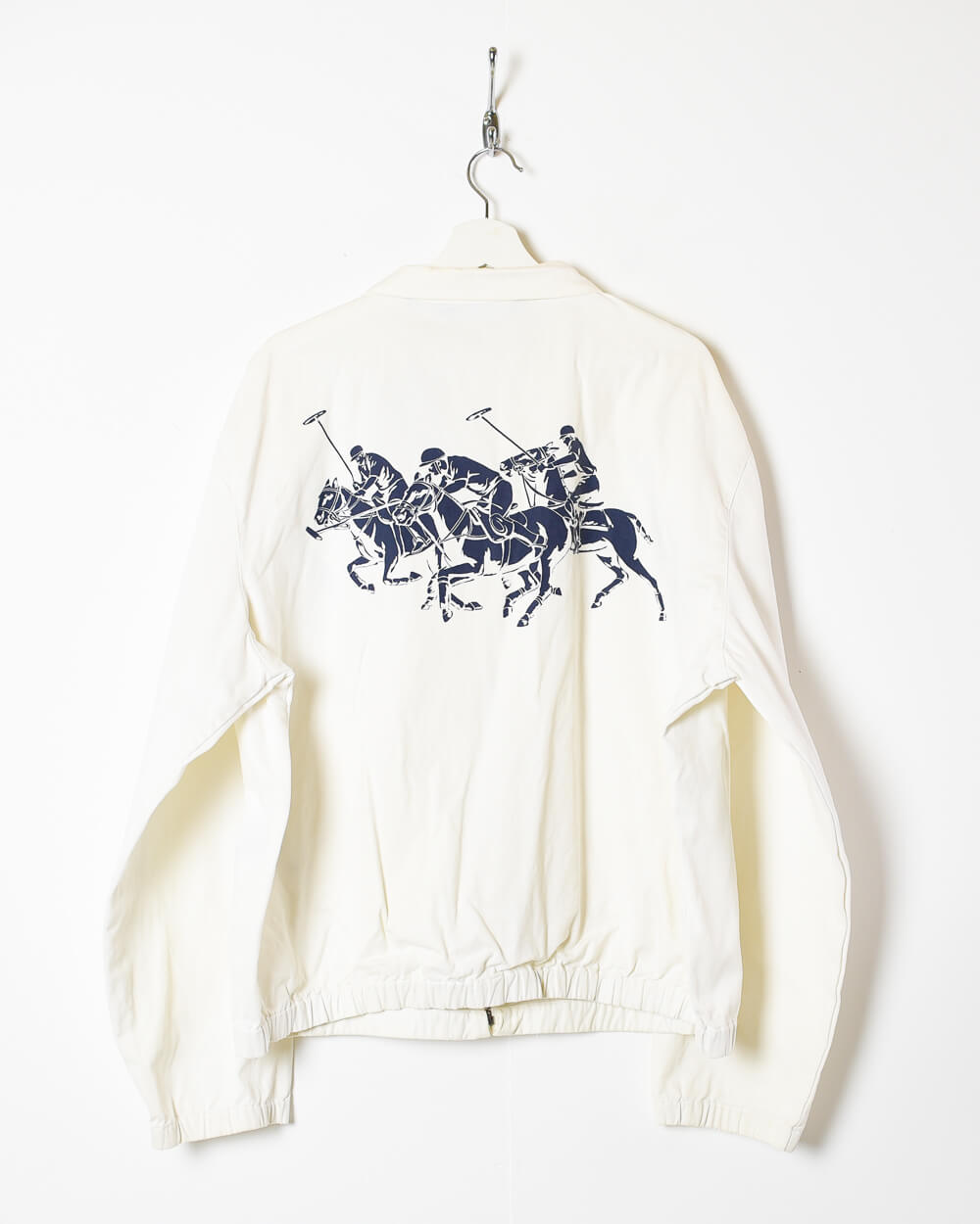 White Ralph Lauren Harrington Jacket - X-Large