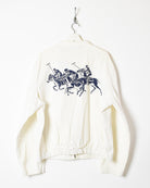 White Ralph Lauren Harrington Jacket - X-Large