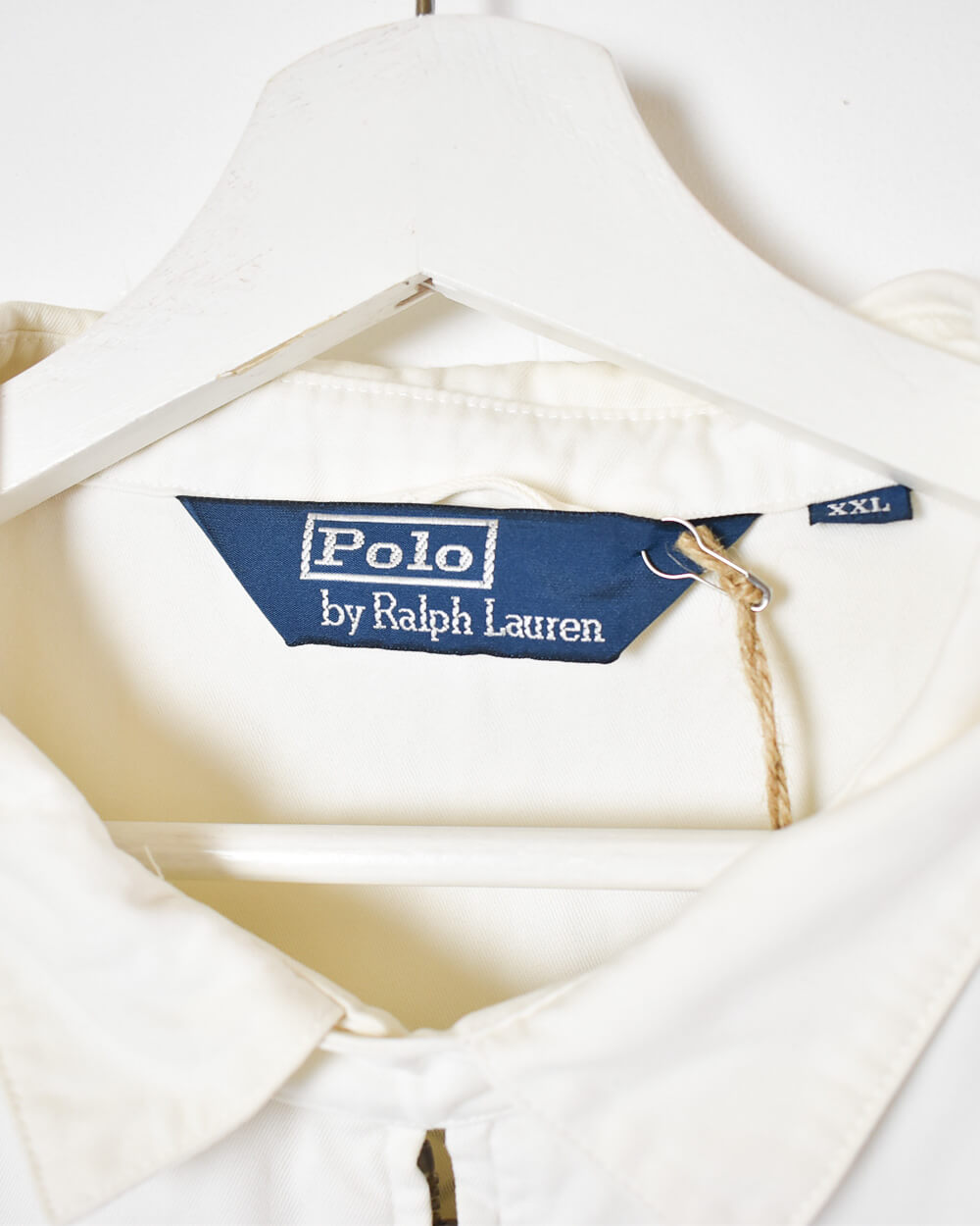 White Ralph Lauren Harrington Jacket - X-Large