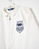 White Ralph Lauren Harrington Jacket - X-Large