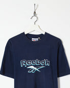 Navy Reebok T-Shirt - Medium