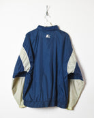 Navy Starter X NFL Dallas Cowboys Windbreaker Jacket - Large