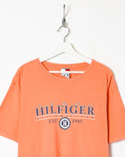 Orange Tommy Hilfiger Est 1985 T-Shirt - XX-Large