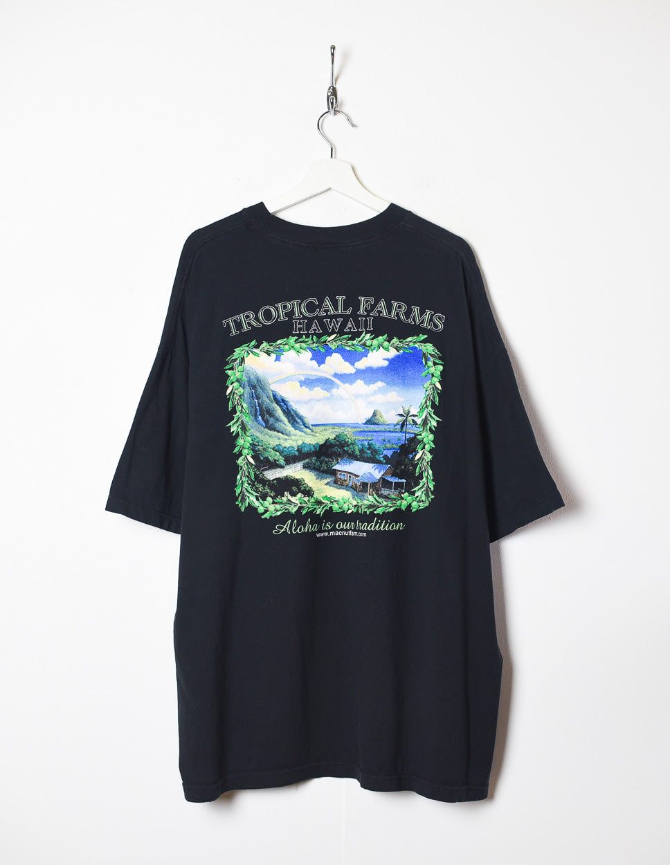 Black Tropical Farms Hakipu'U Hawaii T-Shirt - XXX-Large
