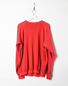 Red United Colors Of Benetton Sweatshirt - Large