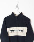 Neutral Reebok Membership 1/4 Zip Fleece - Small