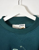 Green Pringle Sports Golf Sweatshirt - Large