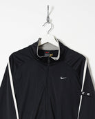 Black Nike Tracksuit Top - Large