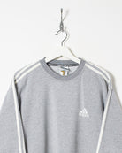 Stone Adidas Sweatshirt - Medium