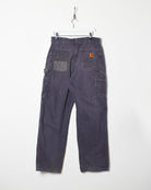 Navy Carhartt Carpenter Jeans - W32 L30