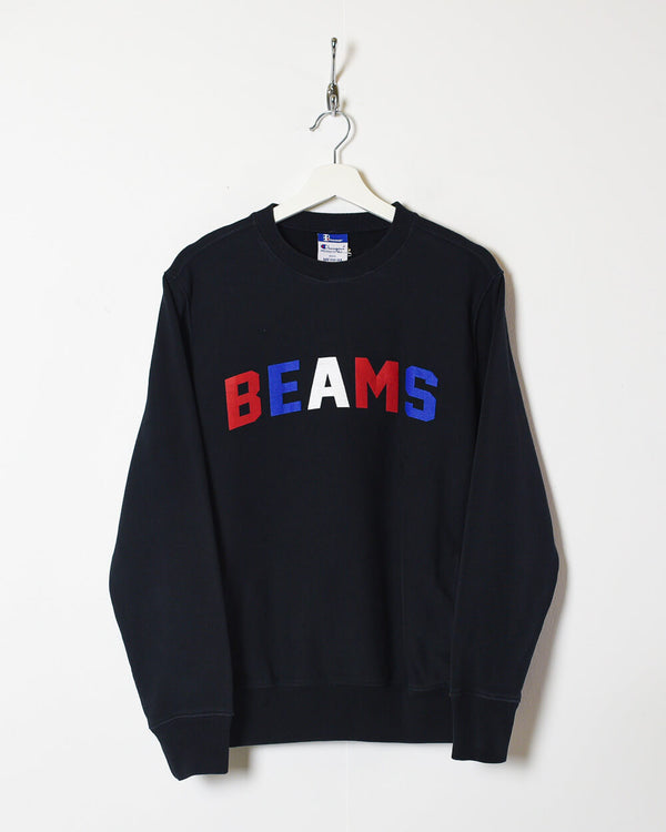 Black Champion X Beams Sweatshirt - Medium