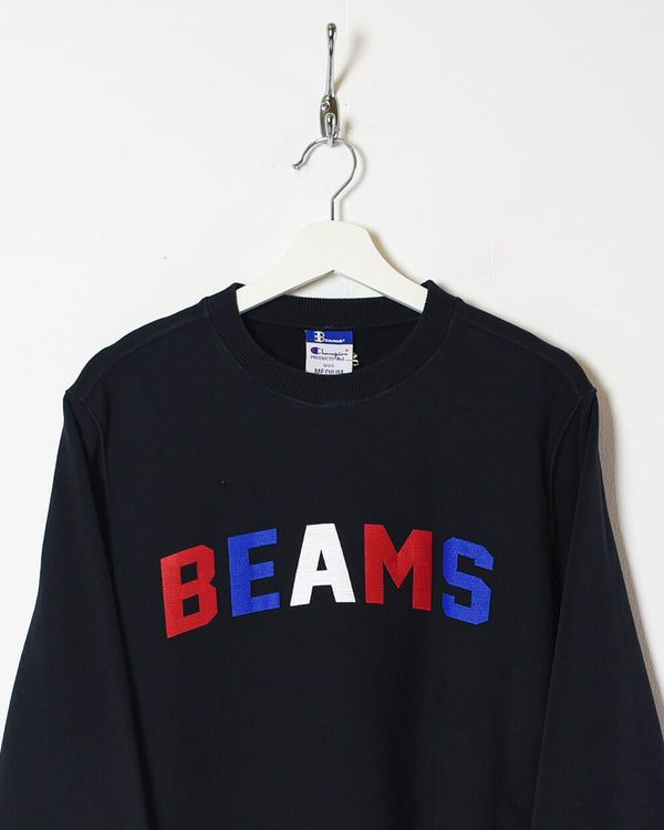 Black Champion X Beams Sweatshirt - Medium