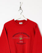 Red Cotton Exchange University of Nebraska Tournament of Roses 2002 Huskers Sweatshirt - Small