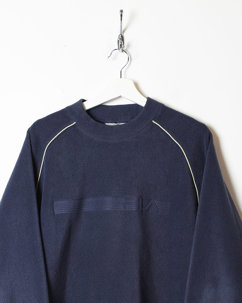 Navy Fila Fleece Sweatshirt - Medium