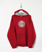 Red Independent Truck Company Hoodie - X-Large