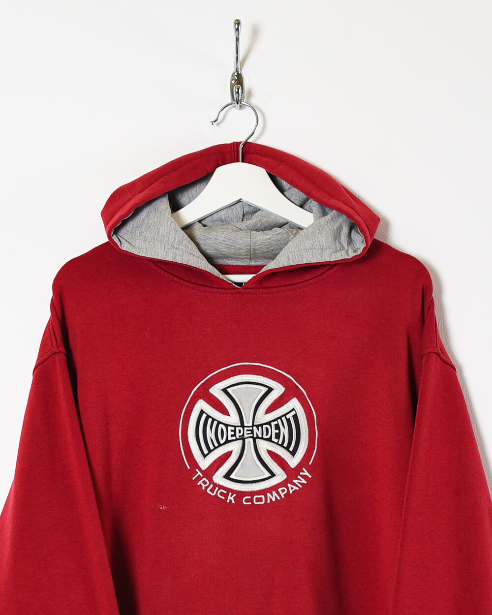 Red Independent Truck Company Hoodie - X-Large