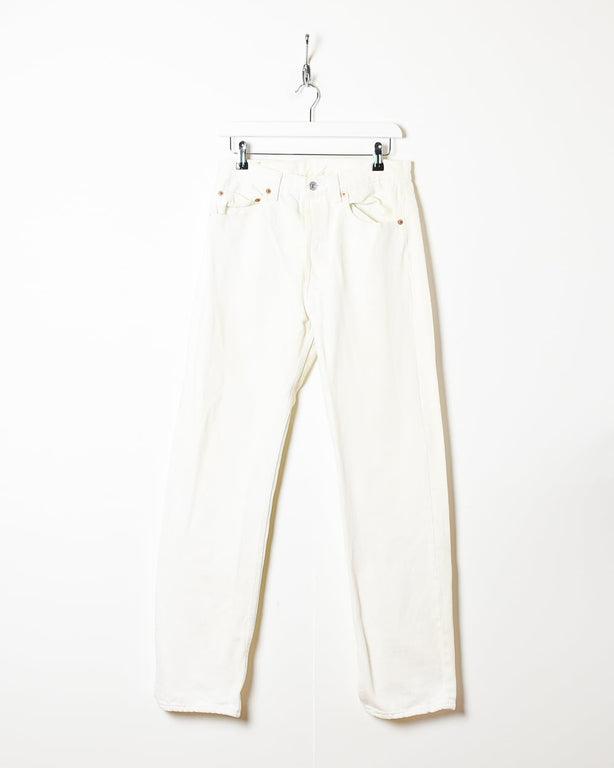 White Levi's USA 501 Jeans - W30 L32
