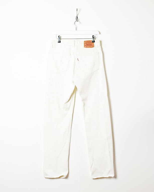 White Levi's USA 501 Jeans - W30 L32