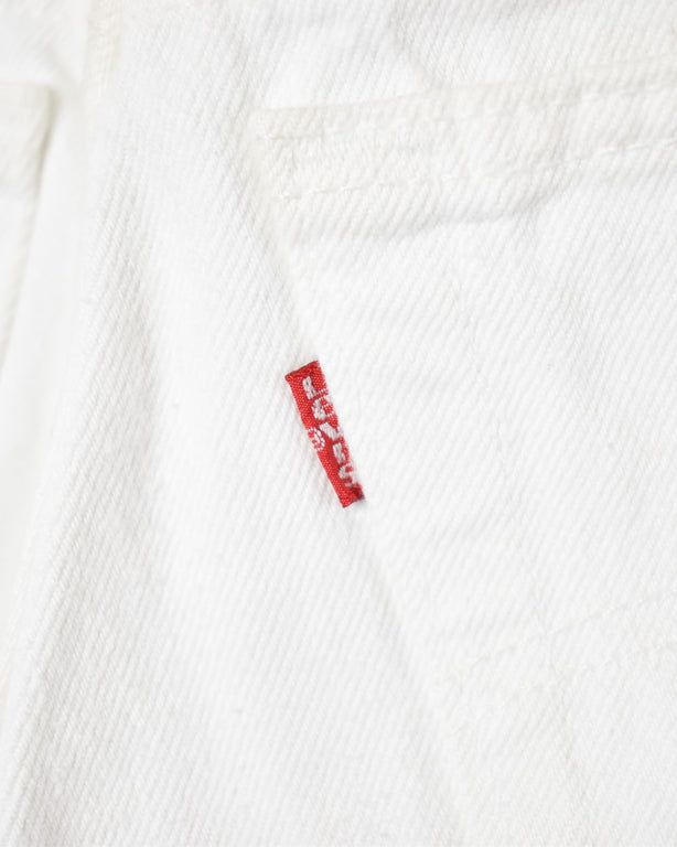 White Levi's USA 501 Jeans - W30 L32