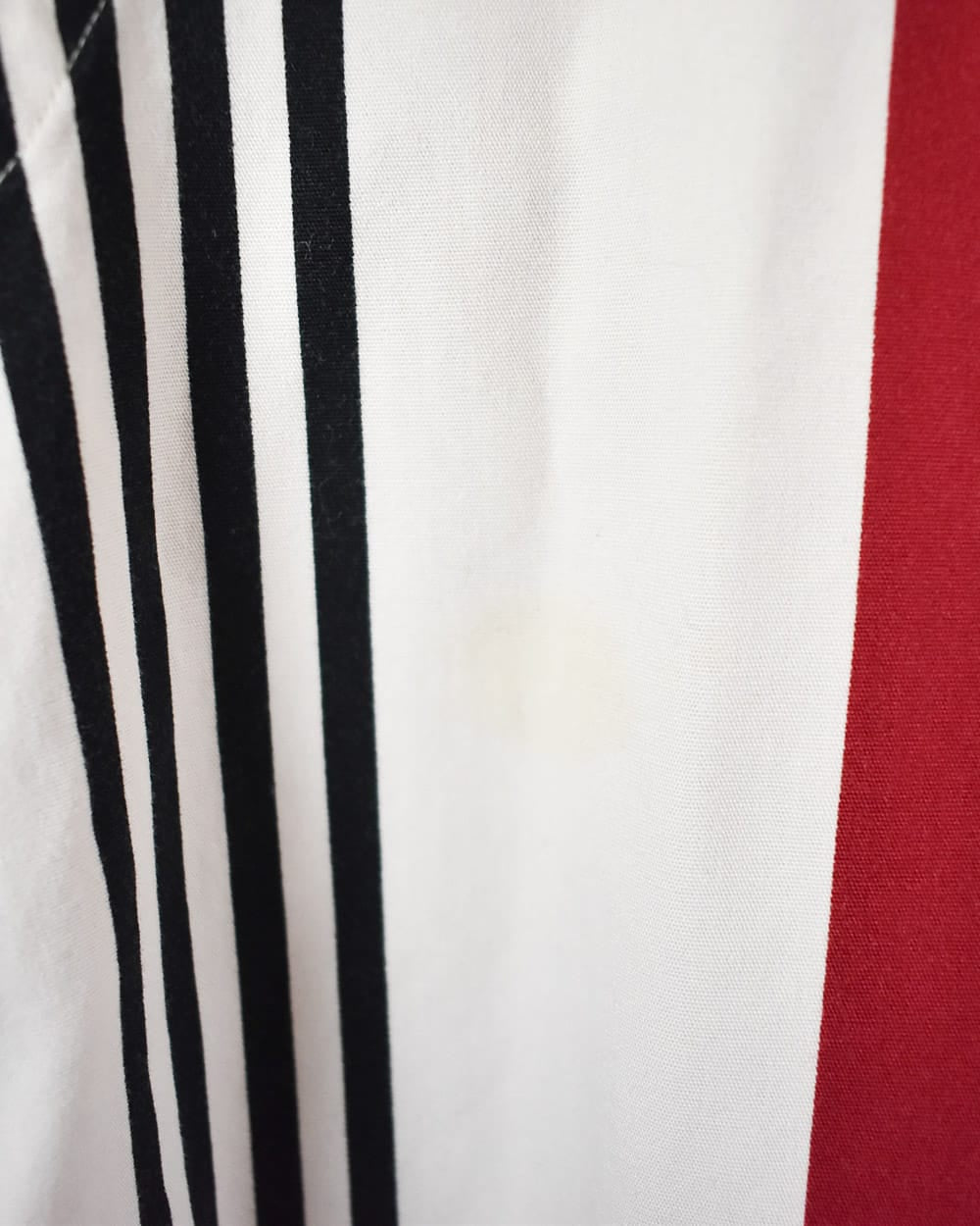Red Nautica Striped Shirt - Medium