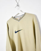 Khaki Nike Sweatshirt - Medium