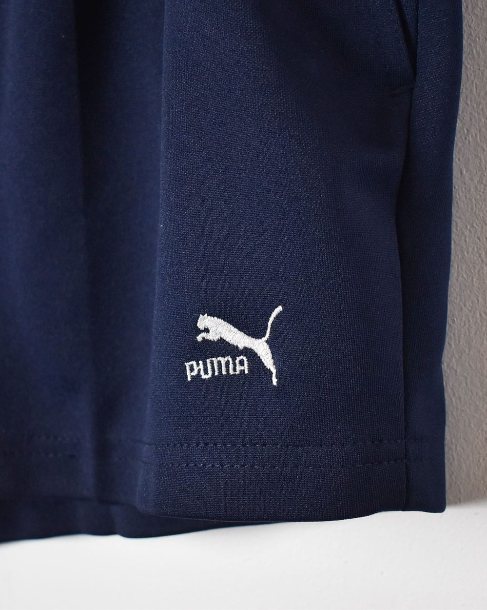 Navy Puma Tennis Shorts - Medium Women's