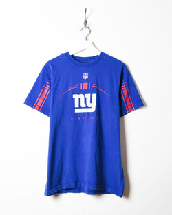 Vintage 00s Blue Reebok NFL New York Giants Sideline T-Shirt