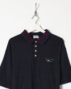 Black Reebok Polo Shirt - Large