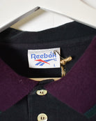 Black Reebok Polo Shirt - Large