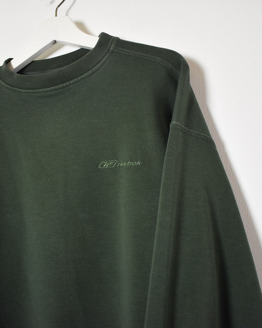 Green Reebok Sweatshirt - Medium
