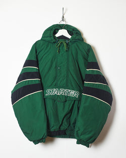 STARTER, Jackets & Coats, Vintage 9s Michigan Starter Jacket Size Large
