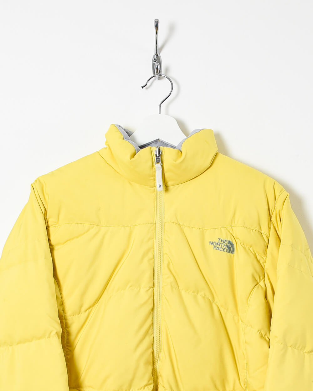 Yellow The North Face Women's 550 Puffer Jacket - X-Large