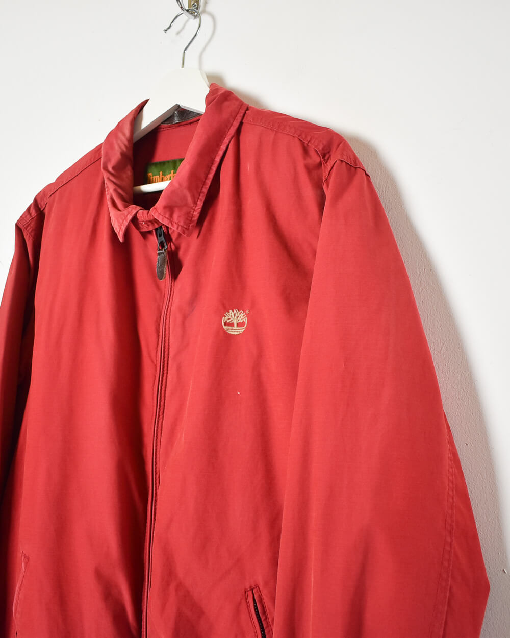 Red Timberland Harrington Jacket - Large